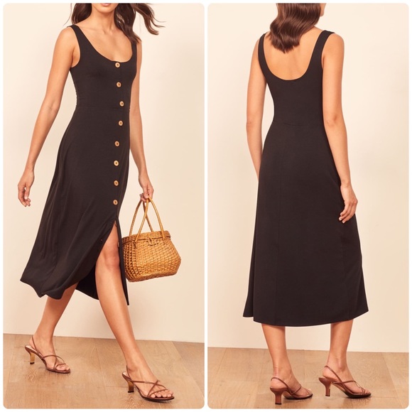 Reformation Ari Button Front dress - Picture 2 of 3